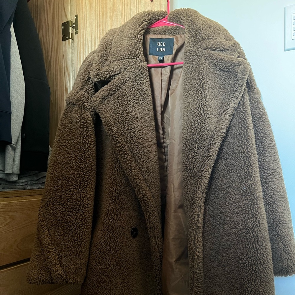 Teddy coat boohoo